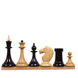 Juego de Piezas de ajedrez reproducidas letón soviético RoyalChessMall