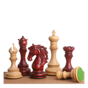 Piezas de ajedrez antiguas de la serie Goliath