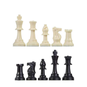 Piezas de ajedrez de plástico Dioche Stauton 5
