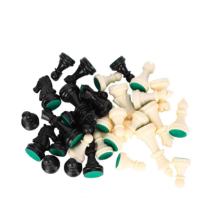 Piezas de ajedrez de plástico Fydun Stauton 3