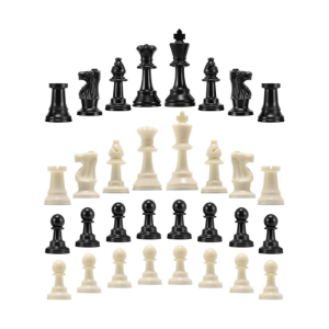 Piezas de ajedrez de plástico Yosoo Health Gea Stauton 5