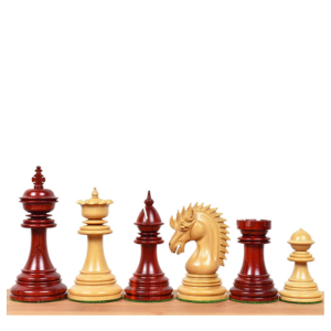 Piezas de ajedrez hechas a mano de dragón de Staunton Deluxe