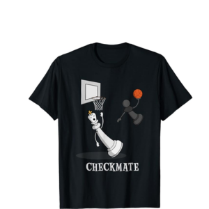 Camiseta Color Personalizable - Peón Baloncesto Checkmate