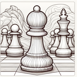 piezas de ajedrez para colorear 7