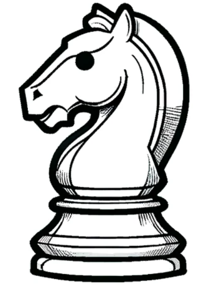 Dibujo-caballo-de-ajedrez-1