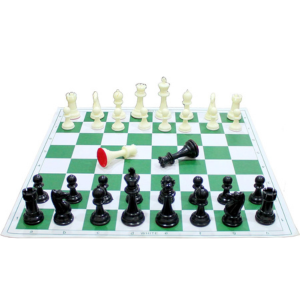 ajedrez barato plástico vinilo torneo